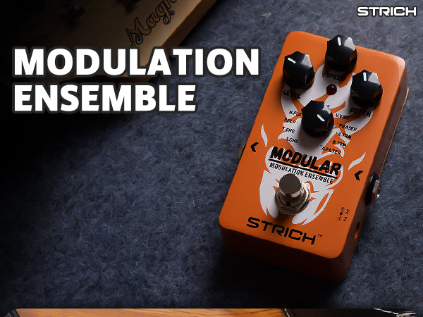 Unleash Your Creativity with the STRICH 11-Mode Modulation Guitar Pedal