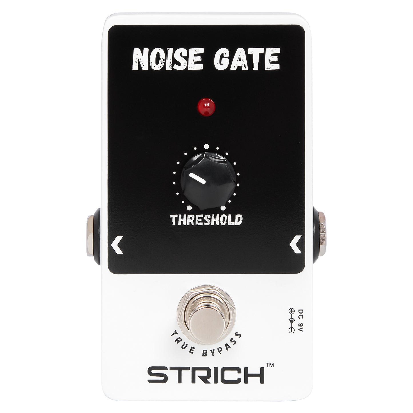 STRICH Noise Gate Guitar Pedal, Noise Suppressor Guitar Pedal Noise Killer Effect, True Bypass for Electric Guitar, White